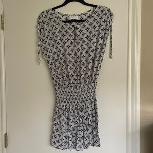STEELE black & white mini dress